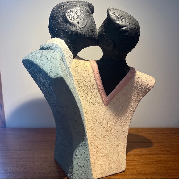 1980s Art Deco Revival Sculptures, Linsey B Balkweill Style, - Picture 10 of 11